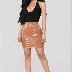 Camel skirt